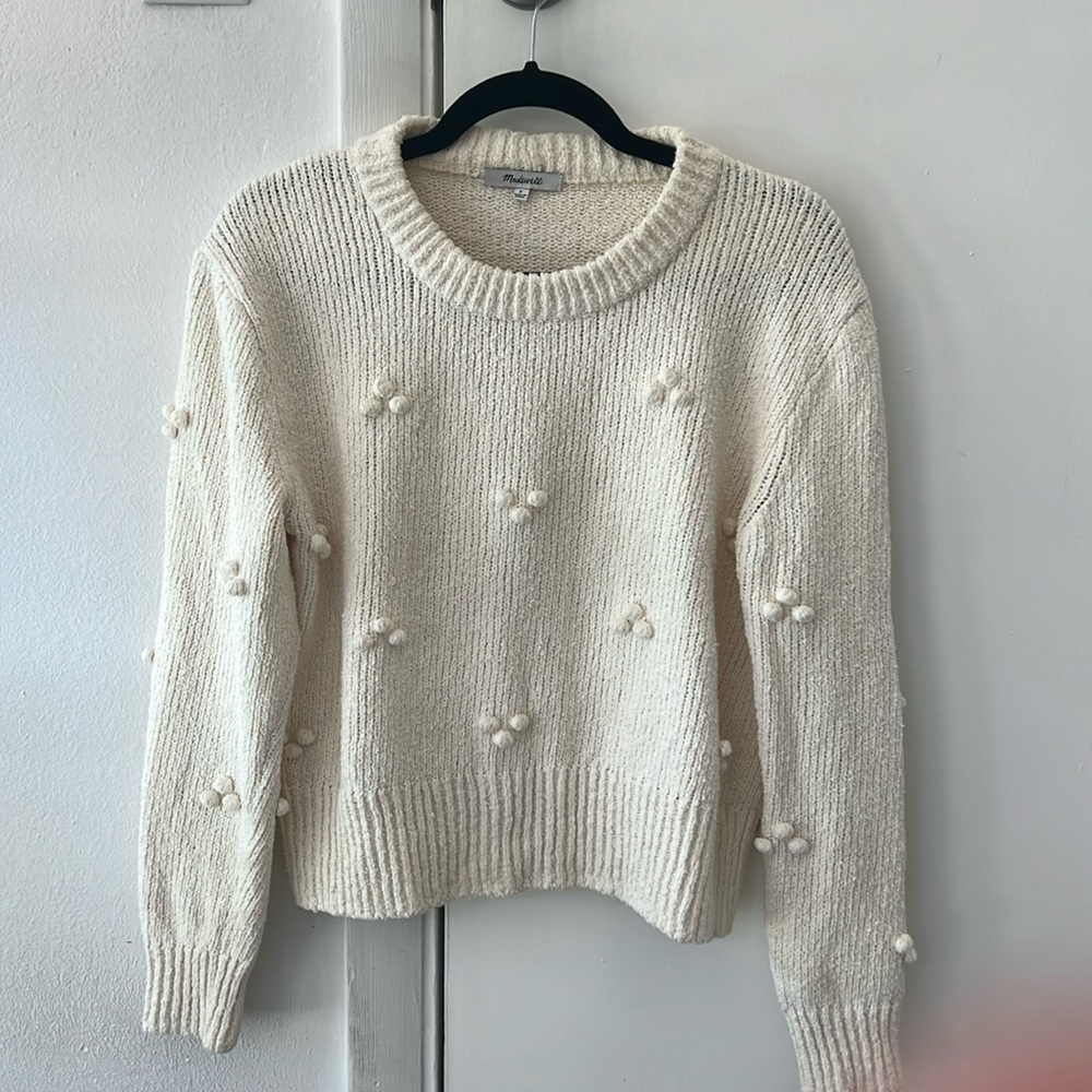 Cream Madewell sweater